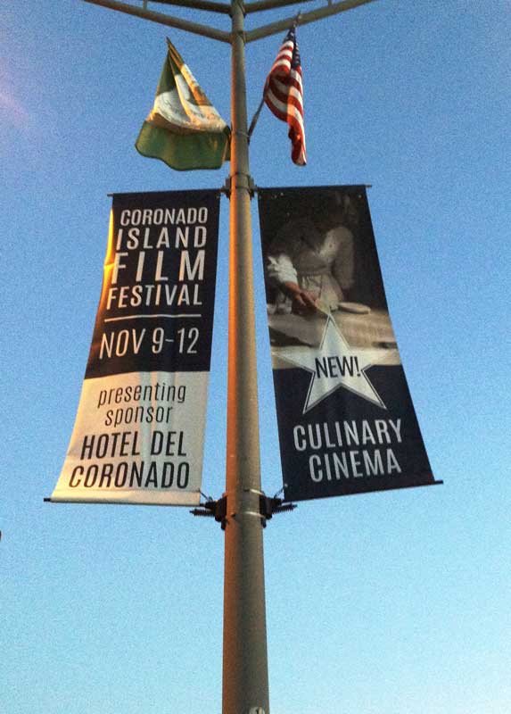 Coronado Island Film Festival Banner