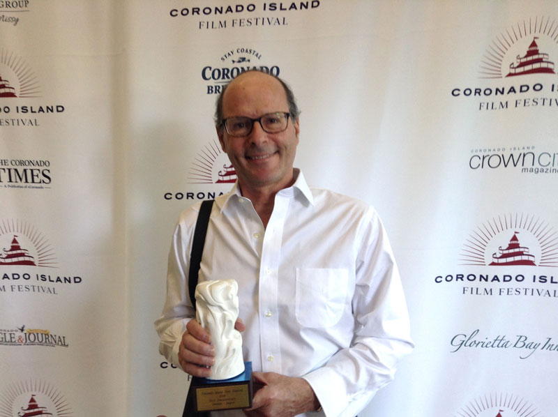 Thomas D. Herman with the Best Documentary Award