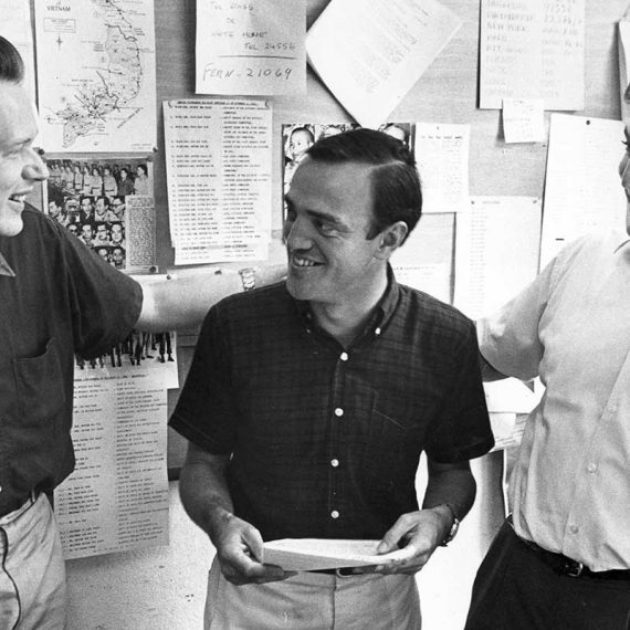 Browne, Arnett, Faas, AP bureau, Saigon – 1966