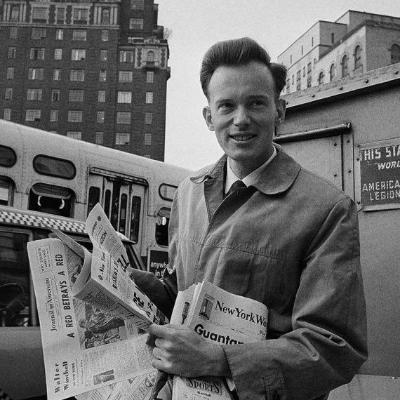 Browne in New York, circa 1964