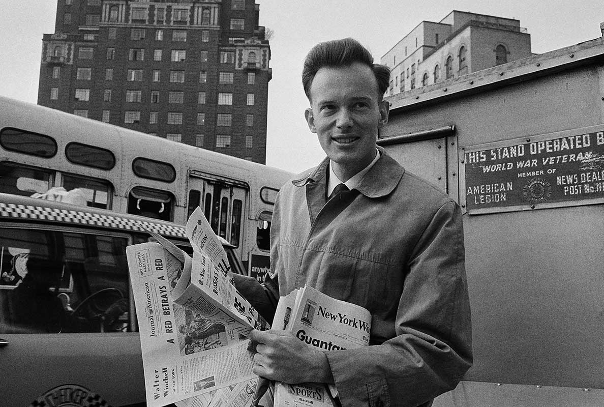 Browne in New York, circa 1964