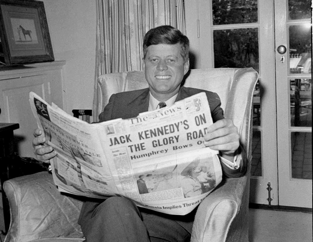 JFK primary victory – 1960