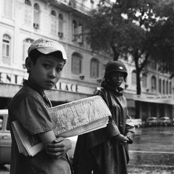 Saigon paperboy – early 1960's