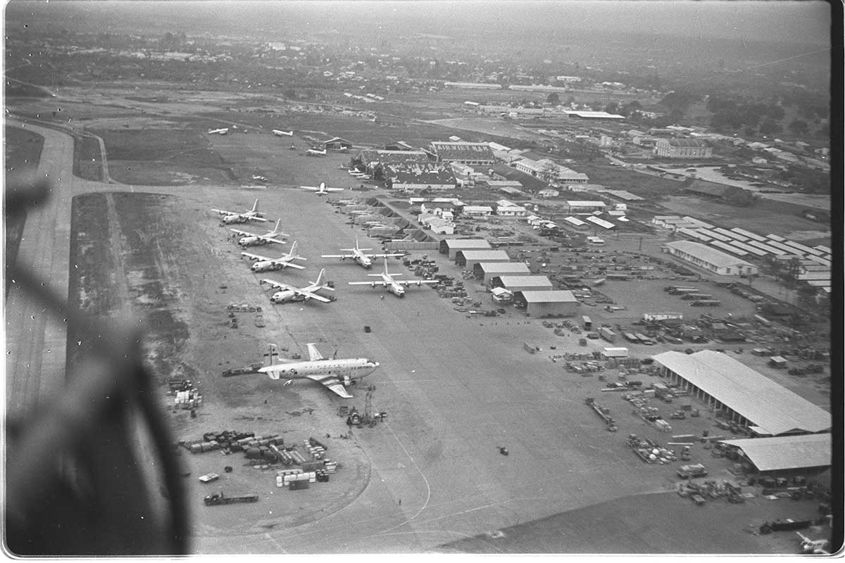 Tan Son Nhut airfield, Saigon – circa 1963