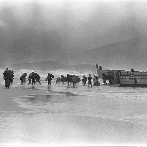 U.S. Marines land in Vietnam – 1965