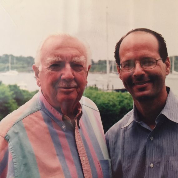Walter Cronkite and Tom Herman